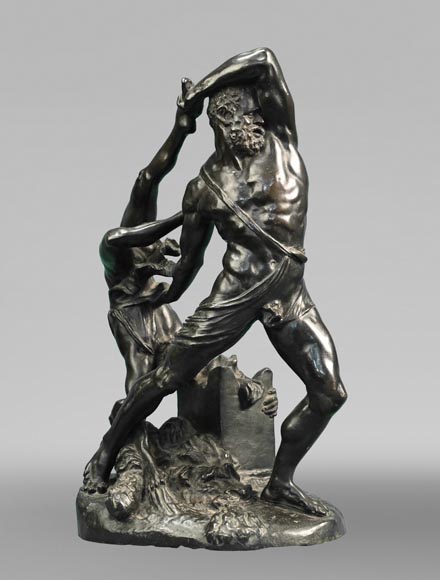 Antonio CANOVA (after), INGÉ and SOYER (attributed to), Clock “Hercules and Lichas”, circa 1840 Antonio CANOVA (after), INGÉ and SOYER (attributed to), Clock “Hercules and Lichas”, circa 1840-9