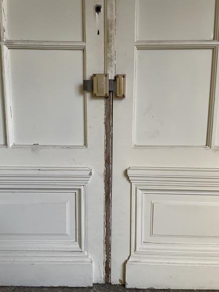 Double door in wood with mirror Double door in wood with mirror-8