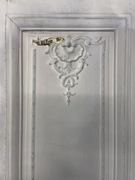 Set of antique Louis XV style double door and two doors Set of antique Louis XV style double door and two doors-6