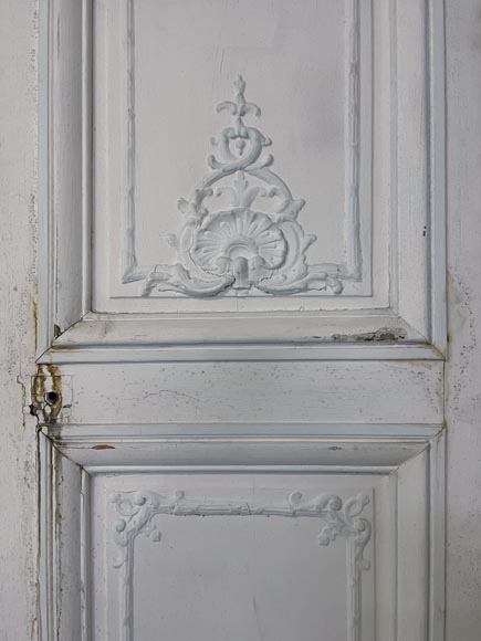 Set of antique Louis XV style double door and two doors Set of antique Louis XV style double door and two doors-13