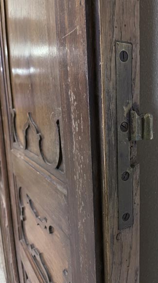 Pair of double oak doors with an Oriental inspiration Pair of double oak doors with an Oriental inspiration-6