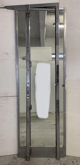 Art Deco metal door with mirrors Art Deco metal door with mirrors-1