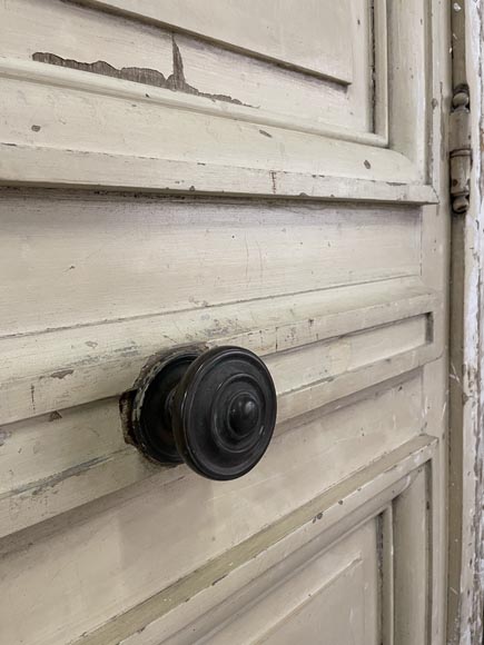 Antique oak door with frame  Antique oak door with frame-2