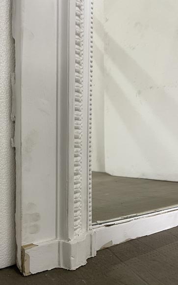 Louis XVI style trumeau with ribbon and frieze, 19th century Louis XVI style trumeau with ribbon and frieze, 19th century-5