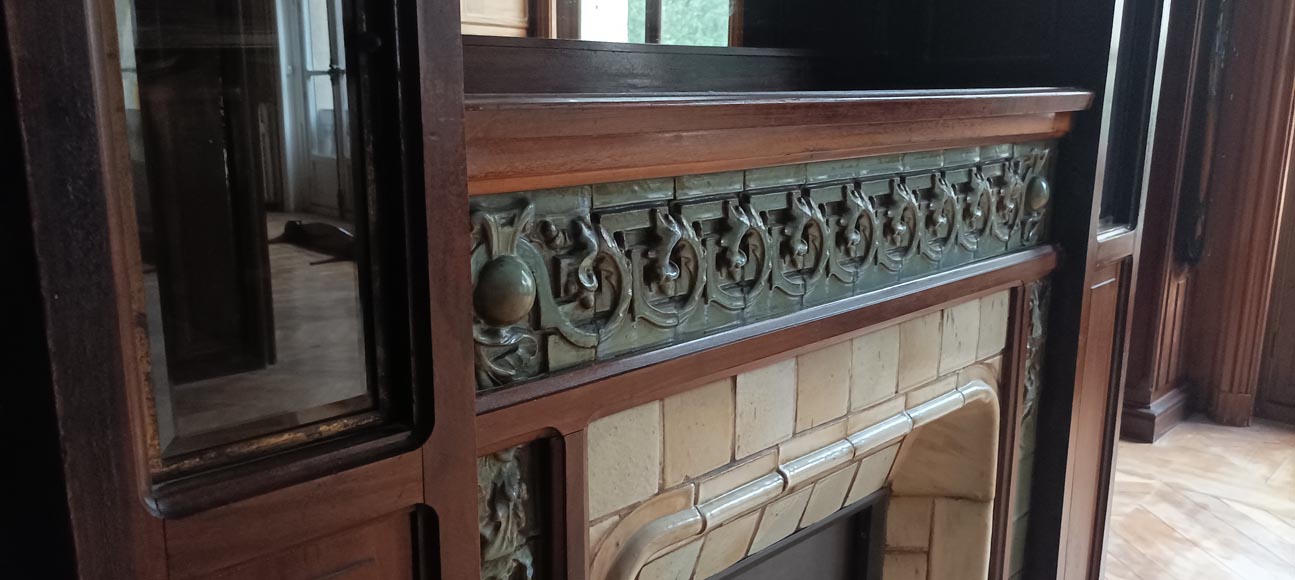 Art & Craft paneled room from the private mansion of the architect Henry GUEDY, 1912-1913 Art & Craft paneled room from the private mansion of the architect Henry GUEDY, 1912-1913-14