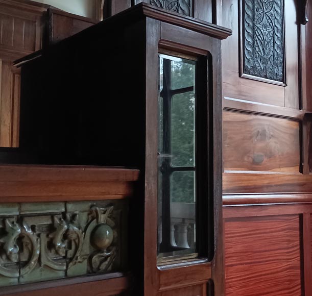 Art & Craft paneled room from the private mansion of the architect Henry GUEDY, 1912-1913 Art & Craft paneled room from the private mansion of the architect Henry GUEDY, 1912-1913-17