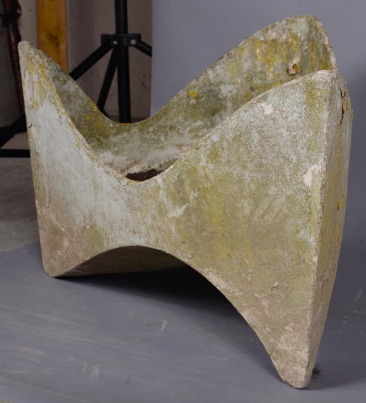 Willy Guhl, Rare pair of tooth planters, circa 1954 Willy Guhl, Rare pair of tooth planters, circa 1954-4