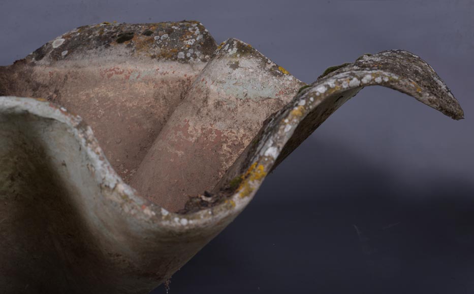 Willy Guhl, Pair of planters in fiber cement Willy Guhl, Pair of planters in fiber cement-5