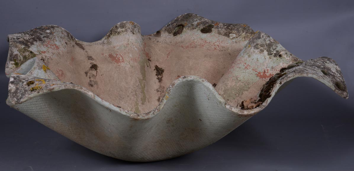 Willy Guhl, Pair of planters in fiber cement Willy Guhl, Pair of planters in fiber cement-10