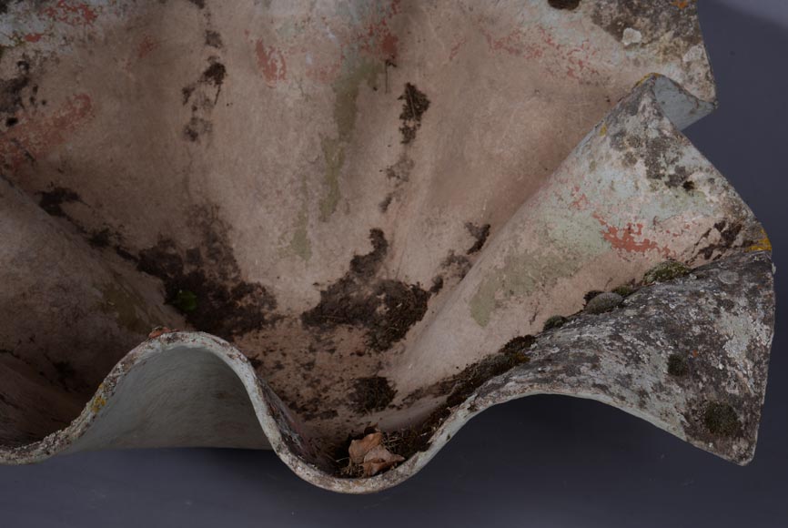 Willy Guhl, Pair of planters in fiber cement Willy Guhl, Pair of planters in fiber cement-11