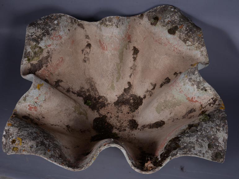 Willy Guhl, Pair of planters in fiber cement Willy Guhl, Pair of planters in fiber cement-12