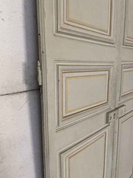 Serie of three double doors in painted wood Serie of three double doors in painted wood-7