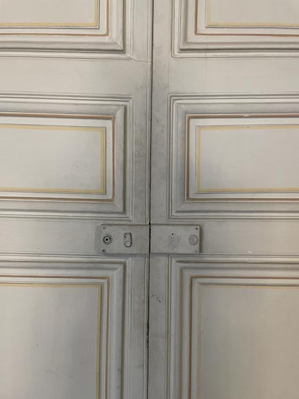 Serie of three double doors in painted wood Serie of three double doors in painted wood-8
