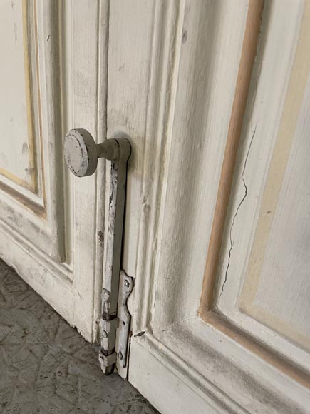 Serie of three double doors in painted wood Serie of three double doors in painted wood-9