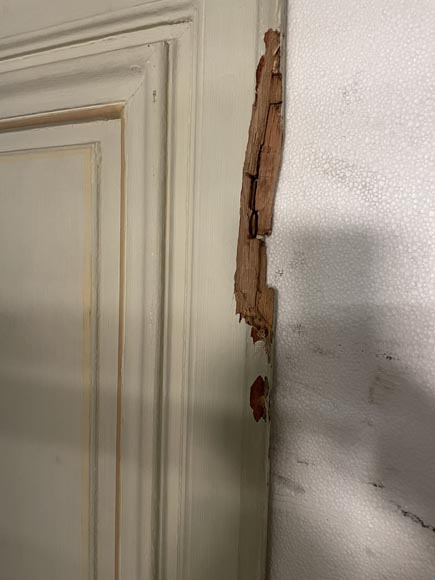 Serie of three double doors in painted wood Serie of three double doors in painted wood-10