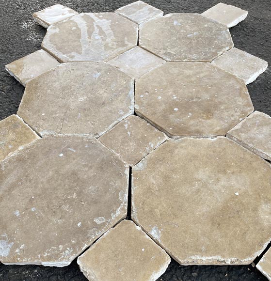 About 5 m² of taco tile stone flooring About 5 m² of taco tile stone flooring-1