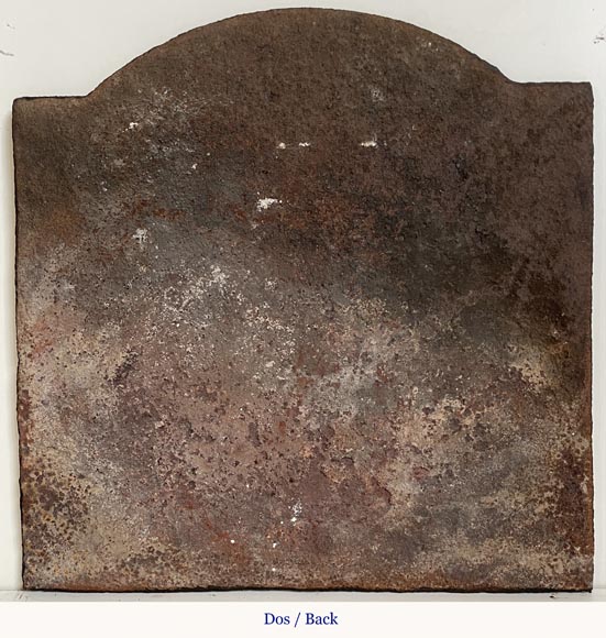 Louis XVI style fireback with a woman profile Louis XVI style fireback with a woman profile-6