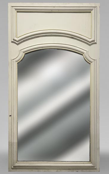 Painted and moulded wood trumeau Painted and moulded wood trumeau-0