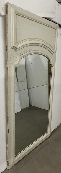 Painted and moulded wood trumeau Painted and moulded wood trumeau-2