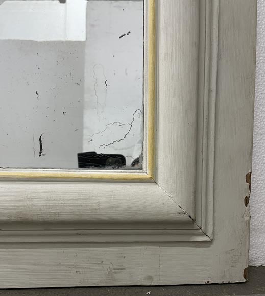 Painted and moulded wood trumeau Painted and moulded wood trumeau-7