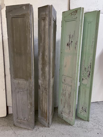 Lof of 13 pairs of interior shutters Lof of 13 pairs of interior shutters-4
