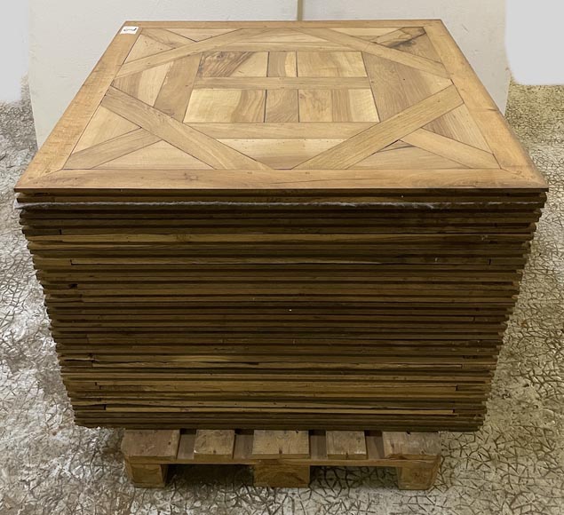 Lot of about 19,5m² of Arenberg parquet flooring, 19th century Lot of about 19,5m² of Arenberg parquet flooring, 19th century-6