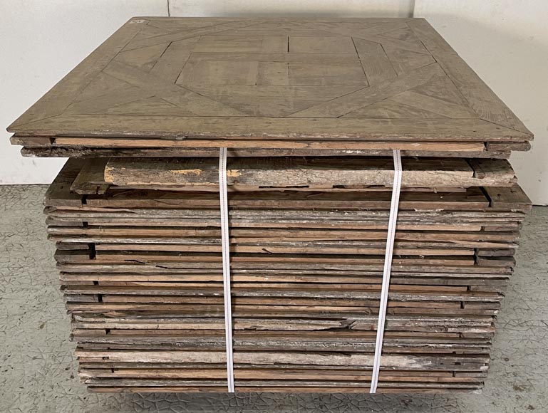 Lot of about 20m² of Arenberg parquet flooring, 19th century Lot of about 20m² of Arenberg parquet flooring, 19th century-8