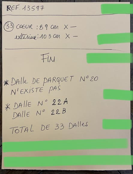 Batch of about 34m² of Arenberg parquet flooring, 18th century Batch of about 34m² of Arenberg parquet flooring, 18th century-13