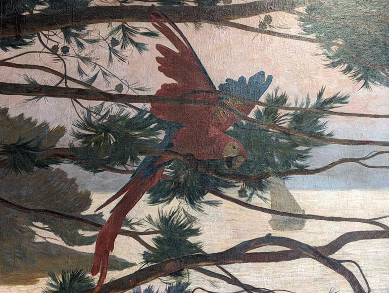 Edmond Anne Antoine TAPISSIER « Les sirènes » Salon of 1896 Edmond Anne Antoine TAPISSIER « Les sirènes » Salon of 1896-7