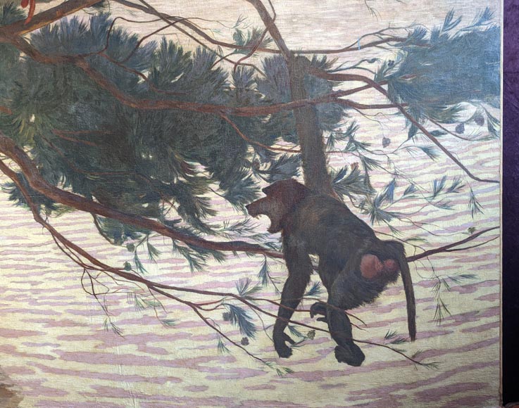 Edmond Anne Antoine TAPISSIER « Les sirènes » Salon of 1896 Edmond Anne Antoine TAPISSIER « Les sirènes » Salon of 1896-8