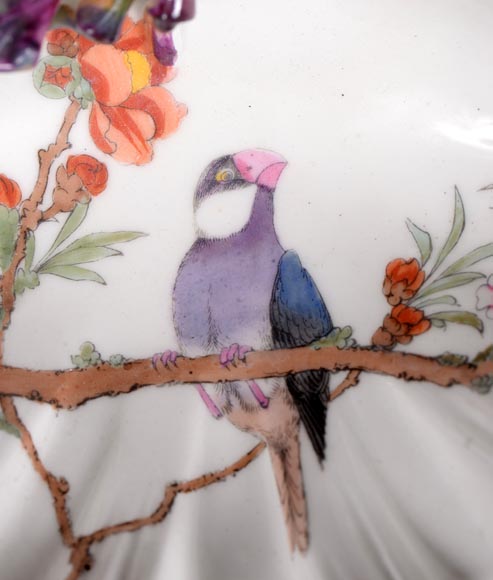 ESCALIER DE CRISTAL, Porcelain Serving Dish Decorated with a Crayfish, circa 1880 ESCALIER DE CRISTAL, Porcelain Serving Dish Decorated with a Crayfish, circa 1880-8