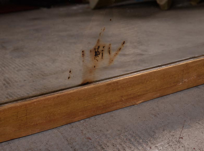 Beautiful Louis XV style trumeau with an open work shell Beautiful Louis XV style trumeau with an open work shell-8