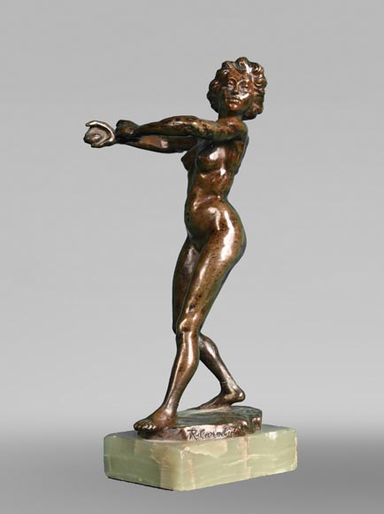 François-Rupert CARABIN, Third Dancer with Crotales, 1906 François-Rupert CARABIN, Third Dancer with Crotales, 1906-0