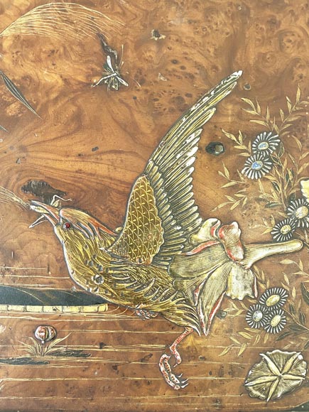 Louis MAJORELLE (attr.to), Tea table with a Vernis Martin decoration, circa 1880-1890 Louis MAJORELLE (attr.to), Tea table with a Vernis Martin decoration, circa 1880-1890-4