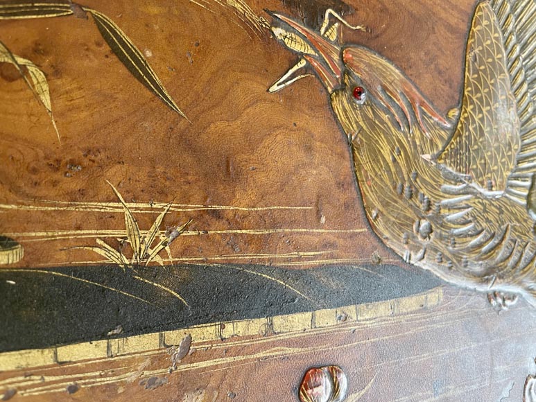 Louis MAJORELLE (attr.to), Tea table with a Vernis Martin decoration, circa 1880-1890 Louis MAJORELLE (attr.to), Tea table with a Vernis Martin decoration, circa 1880-1890-7