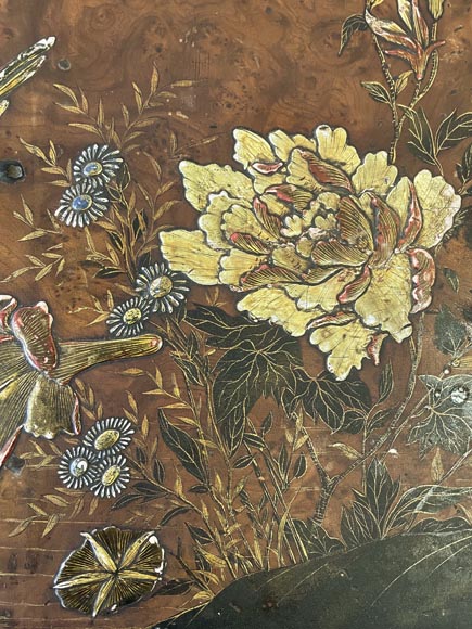 Louis MAJORELLE (attr.to), Tea table with a Vernis Martin decoration, circa 1880-1890 Louis MAJORELLE (attr.to), Tea table with a Vernis Martin decoration, circa 1880-1890-8