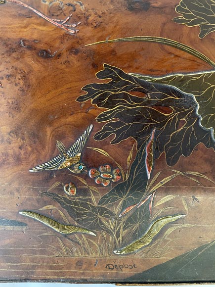 Louis MAJORELLE (attr.to), Tea table with a Vernis Martin decoration, circa 1880-1890 Louis MAJORELLE (attr.to), Tea table with a Vernis Martin decoration, circa 1880-1890-15