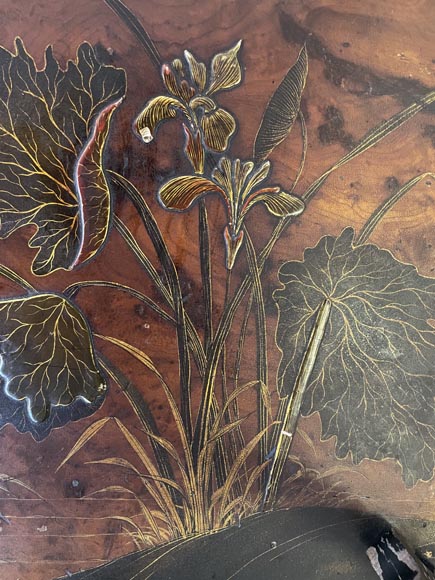 Louis MAJORELLE (attr.to), Tea table with a Vernis Martin decoration, circa 1880-1890 Louis MAJORELLE (attr.to), Tea table with a Vernis Martin decoration, circa 1880-1890-16