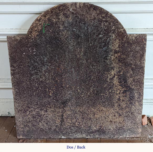 Beautiful fireback with the Coat of Arms of France Beautiful fireback with the Coat of Arms of France-8