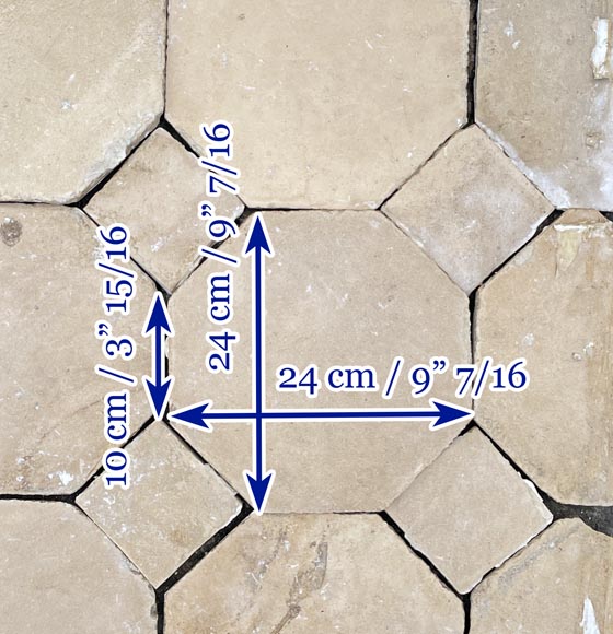 Small batch of stone pavement with cabochons Small batch of stone pavement with cabochons-4