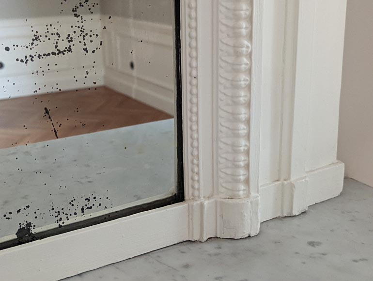 Louis XVI style trumeau with a flowers garland Louis XVI style trumeau with a flowers garland-7