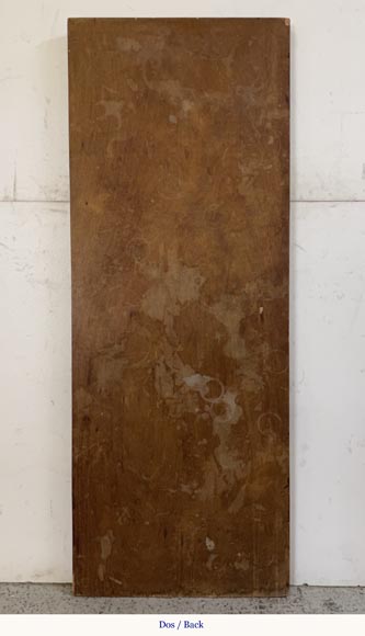 Antique paneled room elemen with sculpted cross motif, 18th century Antique paneled room elemen with sculpted cross motif, 18th century-5