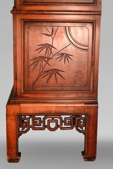 Gabriel VIARDOT (attributed to), Japanese-Style Display Cabinet and Wardrobe, late 19th century Gabriel VIARDOT (attributed to), Japanese-Style Display Cabinet and Wardrobe, late 19th century-14