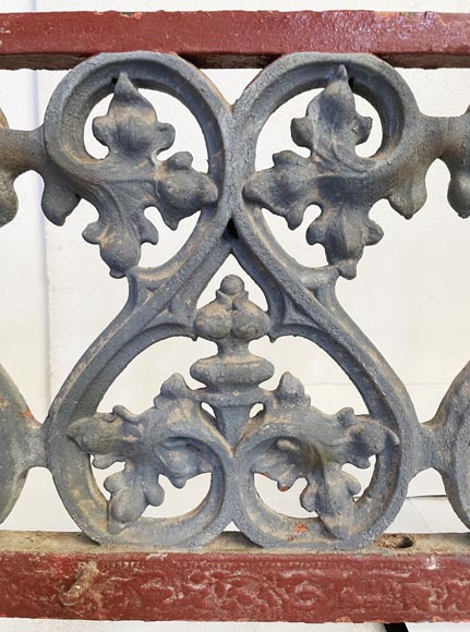 19th century butcher's facade in cast iron and iron 19th century butcher's facade in cast iron and iron-5