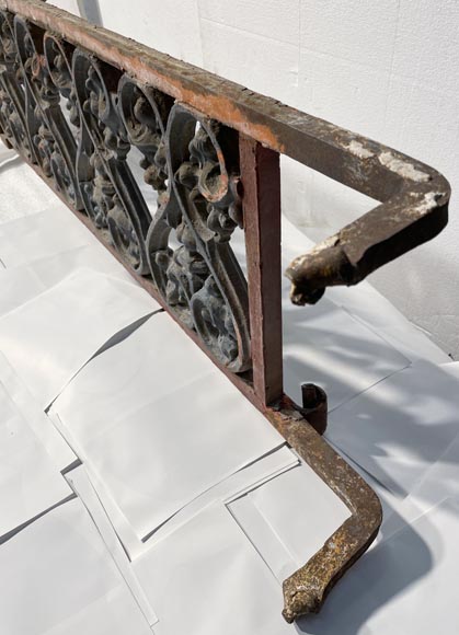 19th century butcher's facade in cast iron and iron 19th century butcher's facade in cast iron and iron-8