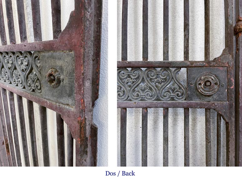 19th century butcher's facade in cast iron and iron 19th century butcher's facade in cast iron and iron-13