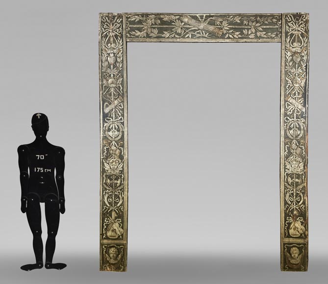 Door frame, 17th century Door frame, 17th century-0