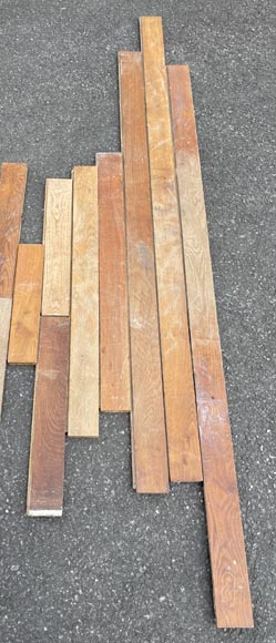 45 m² of linear oak flooring 45 m² of linear oak flooring-2