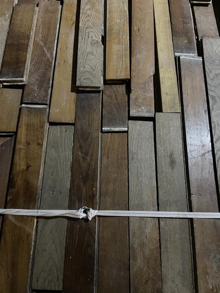 45 m² of linear oak flooring 45 m² of linear oak flooring-5