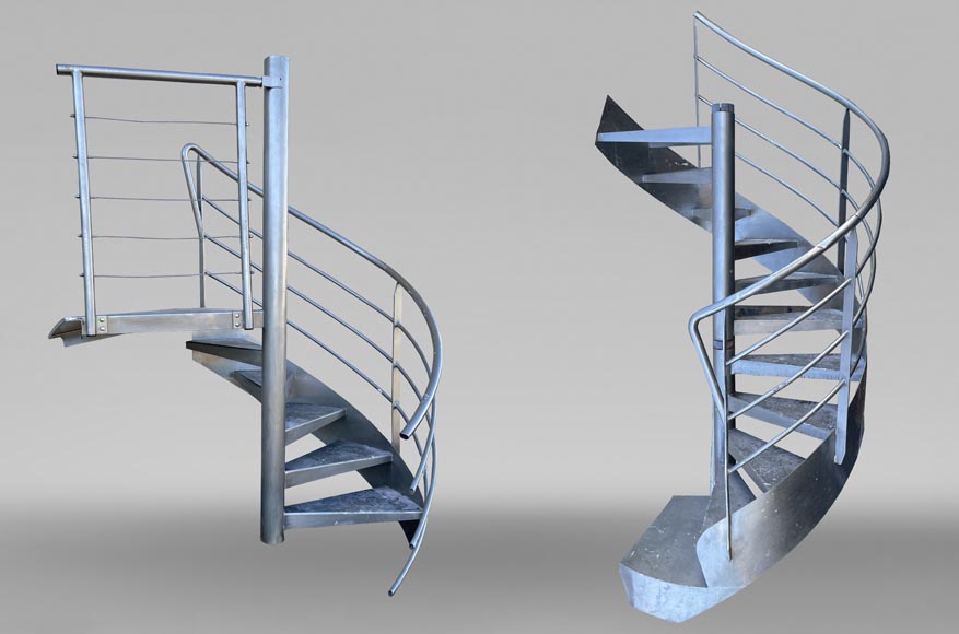 Modern metal spiral staircase Modern metal spiral staircase-0
